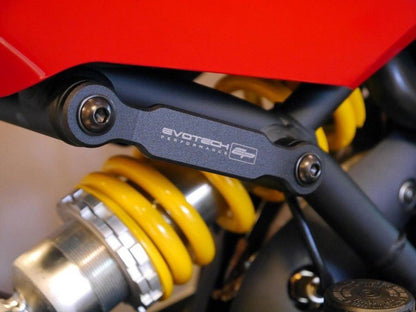 Afdekplaatjes duo voetsteunen Evotech Performance Ducati Supersport S '17-20