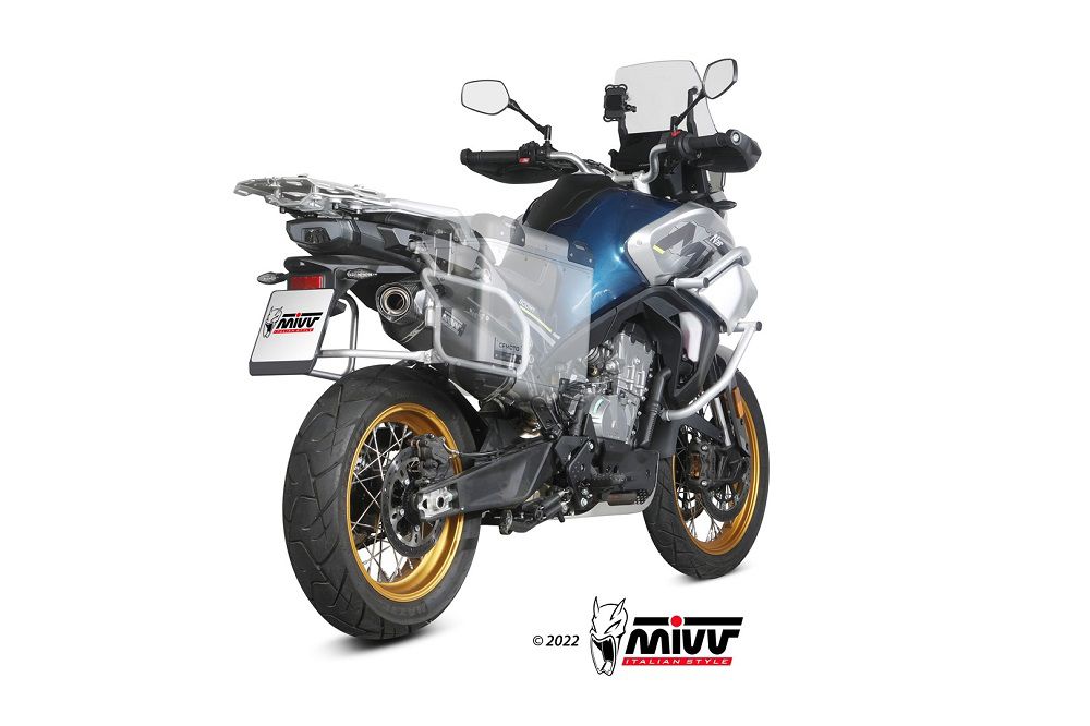 Mivv Speed Edge Steel Black Demper Cf Moto 800Mt '22-