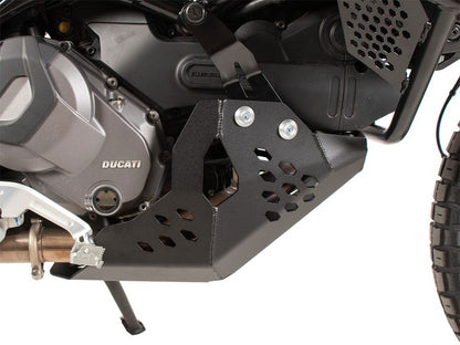Carterplaat Aluminium Zwart Hepco&Becker Ducati Desert X '22-