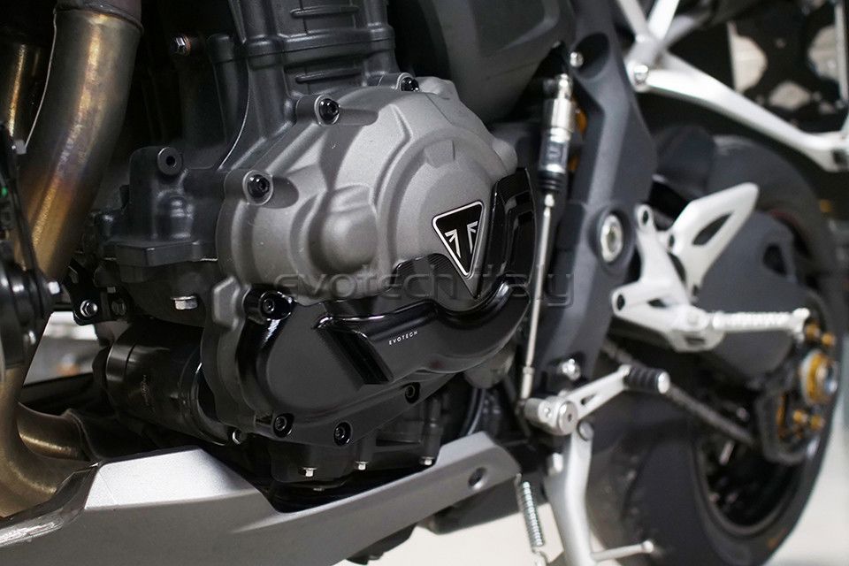 Engine Protector Links Evotech Voor Triumph Speed Triple 1200 Rs '21-