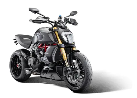 Radiator/Oliekoeler Cover Set Zwart Evotech Performance Ducati Diavel 1260 S '19-