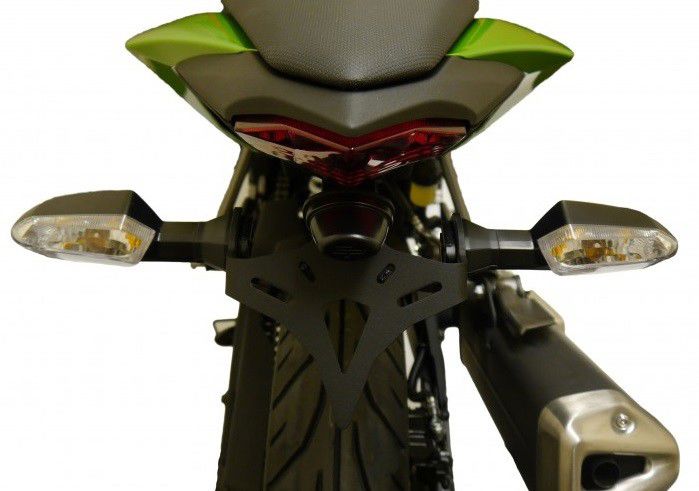 Kentekenplaathouder Evotech Performance Kawasaki Z250 Sl '15-19