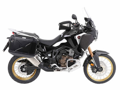 Kofferset Hepco&Becker 'Cutout' Met Rvs Rek En Xplorer Black Koffers Honda Crf1100L Africa Twin '24-