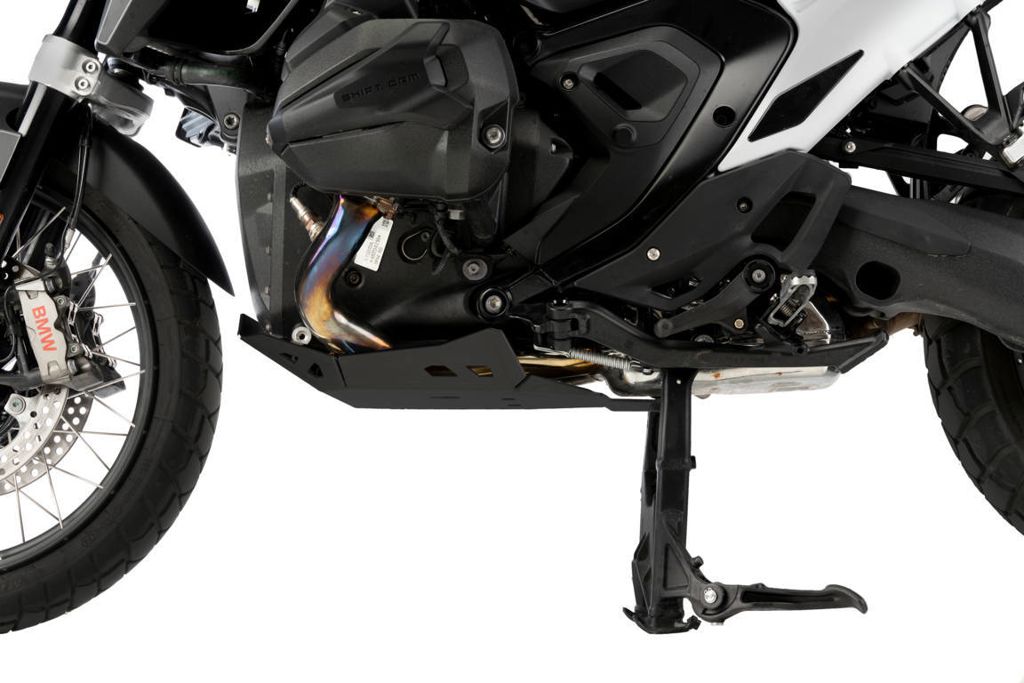 Carterplaat Zwart Aluminium Puig Bmw R1300Gs '23-