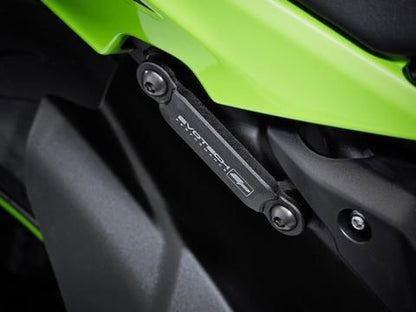 Afdekplaatjes Duo Voetsteunen Evotech Performance Kawasaki Ninja 650 '17-