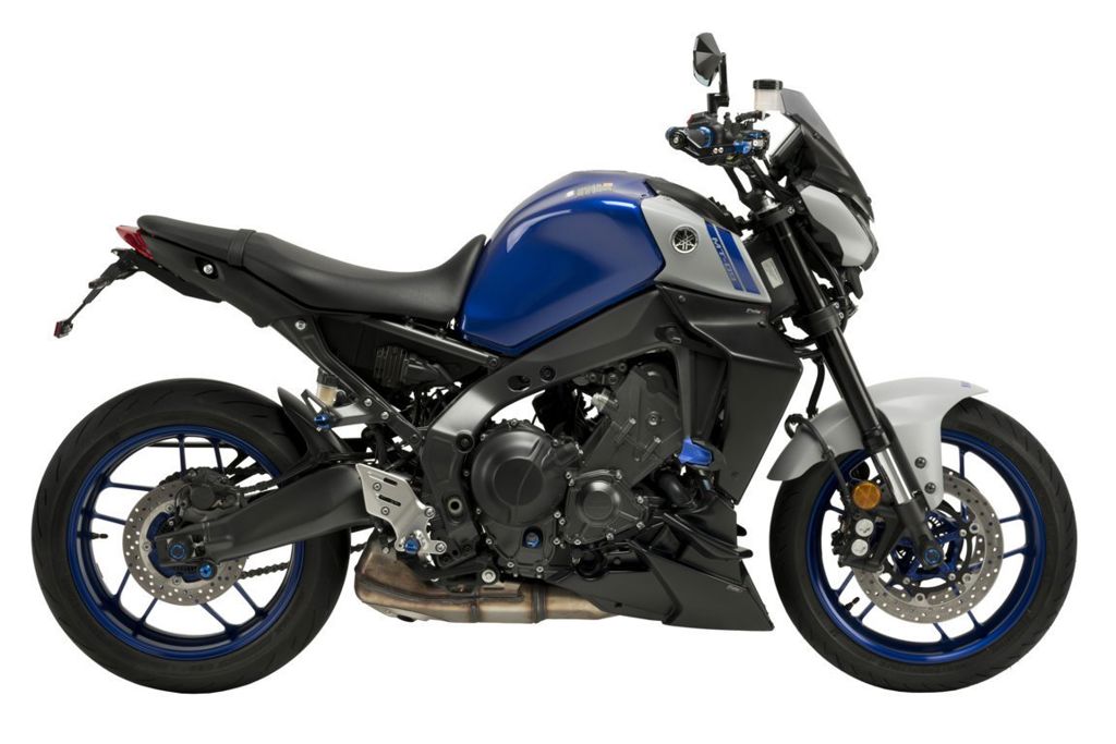 Puig Downforce Zijspoilers - Yamaha MT-09 2021-2023 | MT-09 SP 2021-2023 - Zwart / Rood en meer