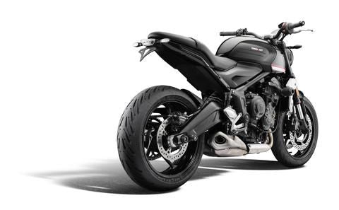 Afdekplaatjes duo voetsteunen Evotech Performance Triumph Trident 660 '26-