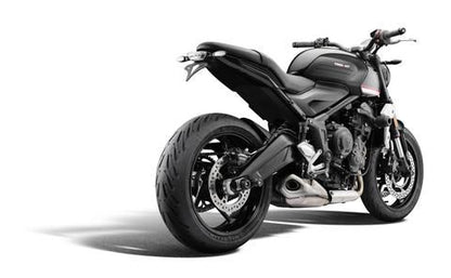 Afdekplaatjes duo voetsteunen Evotech Performance Triumph Trident 660 '25