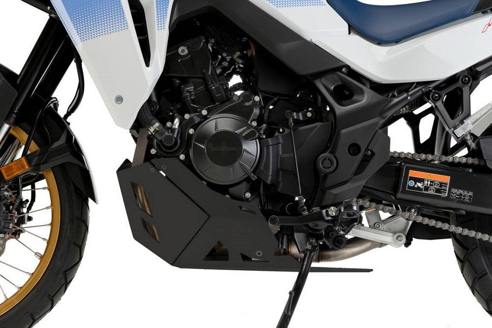Carterplaat Zwart Aluminium Puig Honda Xl750 Transalp '23-