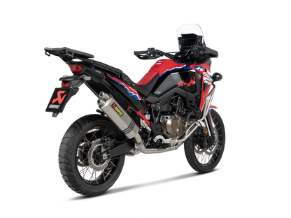 Akrapovič Uitlaat - Honda CRF1100L Africa Twin Adventure Sports 2020-2026 - Racing Line (Titanium) - for Adventure Sports - Motor Accessoires
