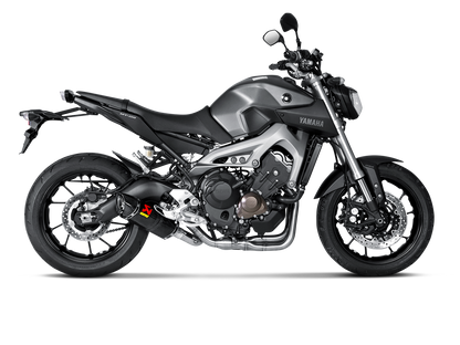 Akrapovič Uitlaat - Yamaha MT-09/FZ-09 2014-2016 | MT-09/FZ-09 2017-2020 | XSR 900 / GP 2016-2021 - Racing Line (Carbon) - Motor Accessoires
