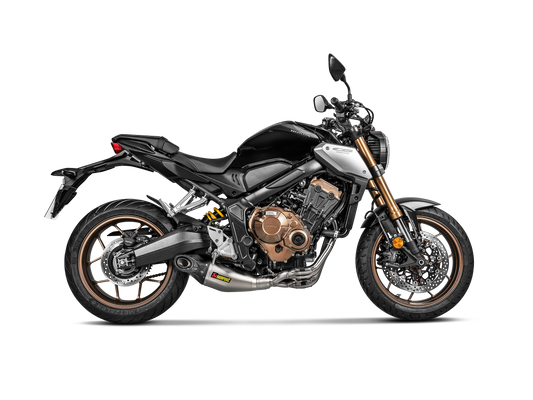 Akrapovič Uitlaat - Honda CB650F 2014-2018 & meer - Racing Line (Titanium)