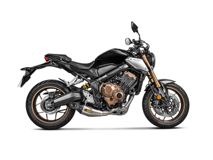 Akrapovič Uitlaat - Honda CB650F 2014-2018 | CB650R 2019-2020 | CBR650F 2014-2018 | CBR650R 2019-2020 - Racing Line (Titanium) - Motor Accessoires