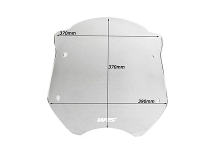 WRS Windscherm - BMW R1200R 2010-2014 - Touring - Licht Getint / Transparant