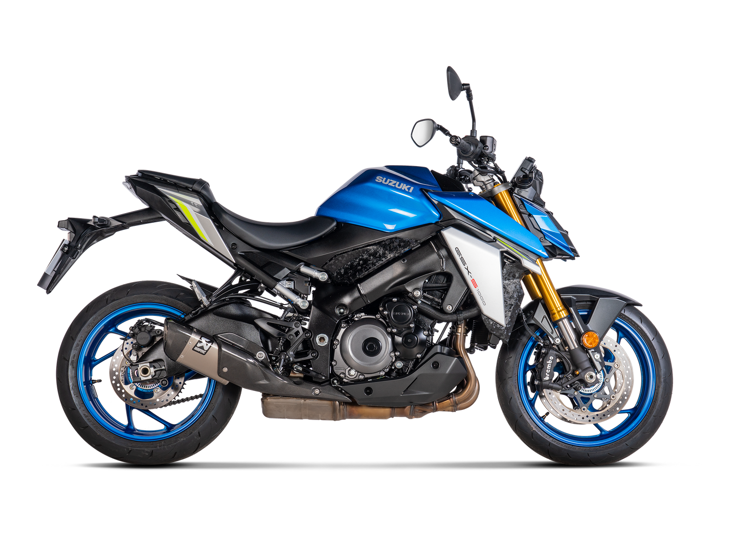 Akrapovič Uitlaat - Suzuki GSX-S1000 / 1000GT / 95 & meer - Slip-On Line (Titanium)