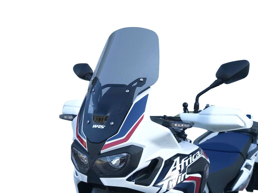 WRS Windscherm - Honda CRF1000L Africa Twin 2016-2019 en meer - Adventure - Licht Getint / Transparant