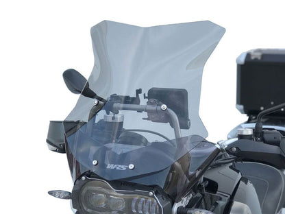 WRS Windscherm - BMW R1200GS 2010-2012 | R1200GS Adventure 2010-2012 - Sport Evo - Licht Getint / Transparant
