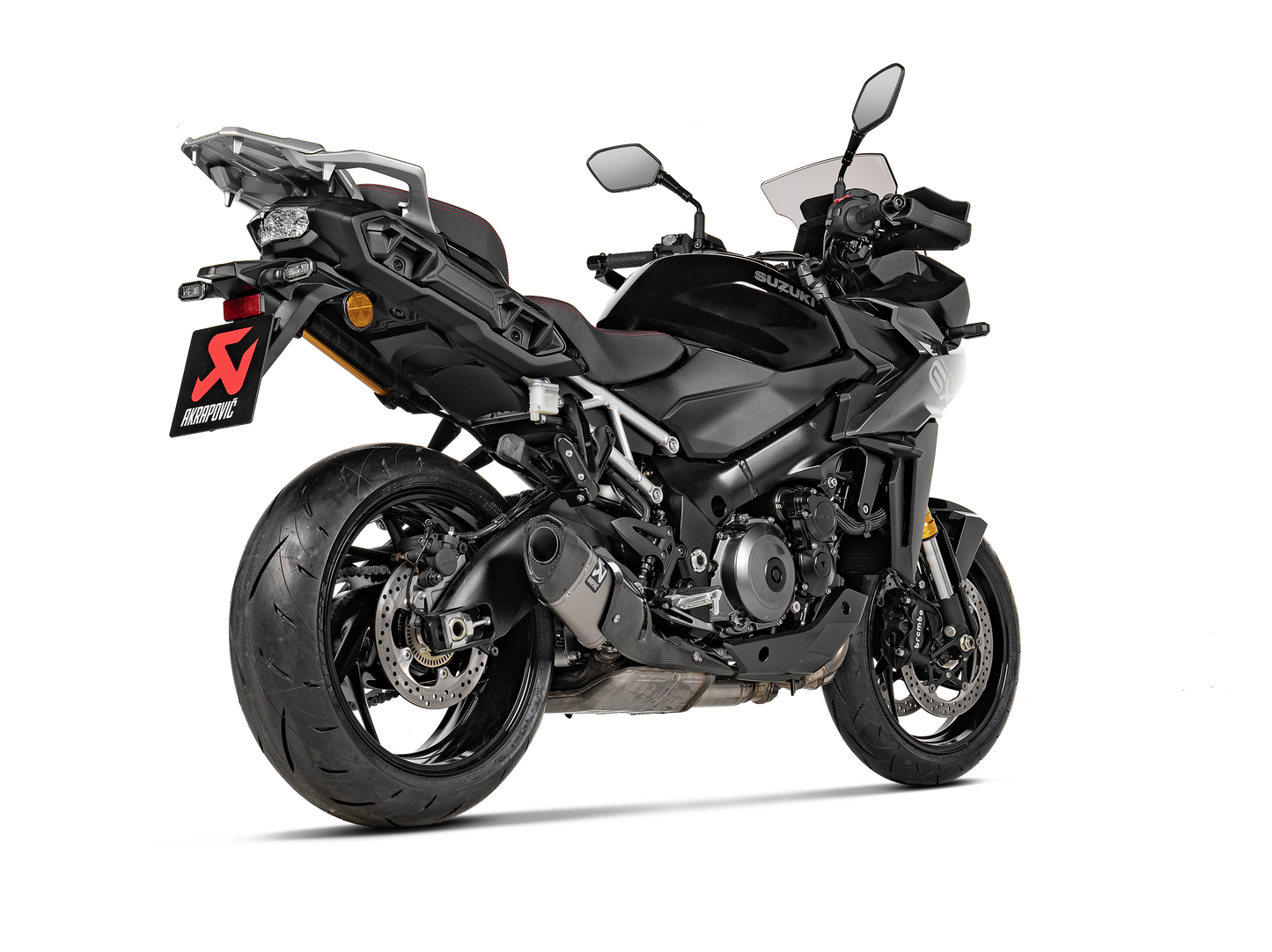 Akrapovič Uitlaat - Suzuki GSX-S1000 / 1000GT / 95 & meer - Slip-On Line (Titanium)
