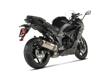 Akrapovič Uitlaat - Kawasaki Ninja 1000SX 2020-202 & meer - Slip-On Line (Titanium)