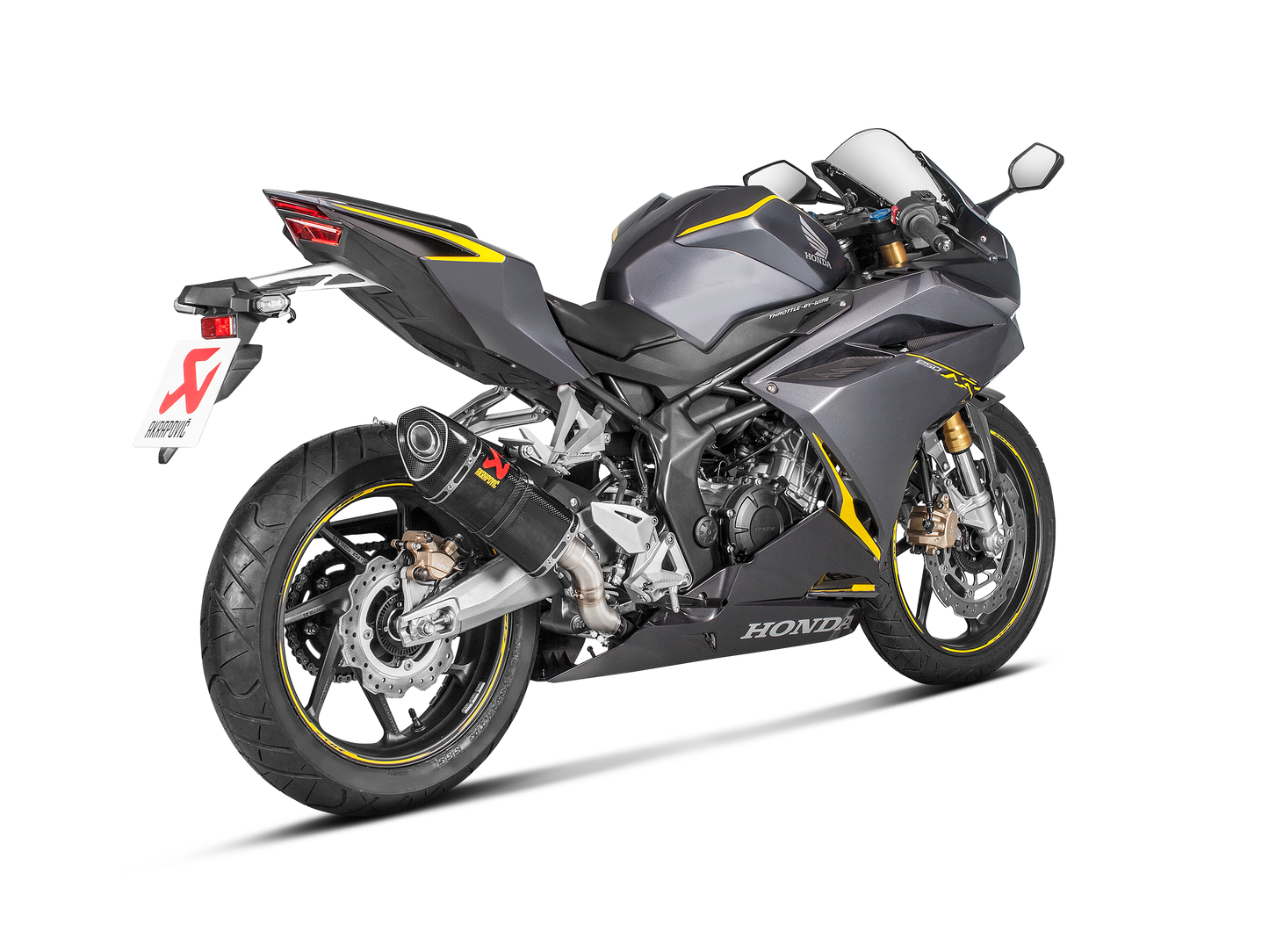 Akrapovič Uitlaat - Honda CBR250RR 2017-2026 - Slip-On Line (Carbon) - Motor Accessoires