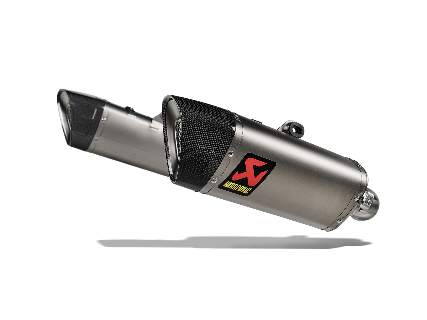 Akrapovič Uitlaat - Ducati Hypermotard 698 Mono / & meer - Slip-On Line (Titanium)