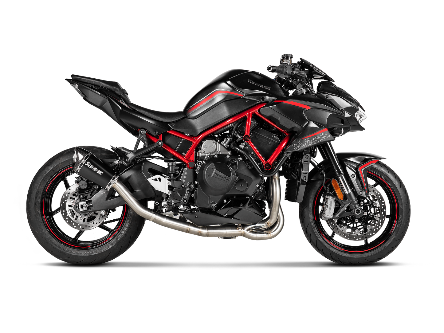 Akrapovič Uitlaat Voorbocht - Kawasaki Z H2 2020-2023 - Optional Header (SS) - Motor Accessoires
