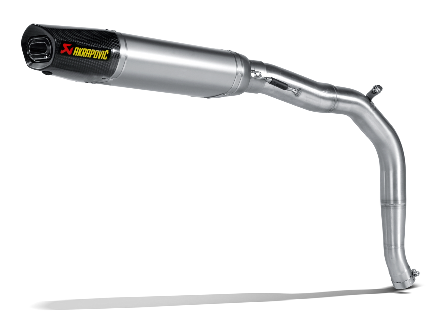 Akrapovič Uitlaat - Triumph Daytona 675 2006-2008 & meer - Slip-On Line (Titanium) 06-08