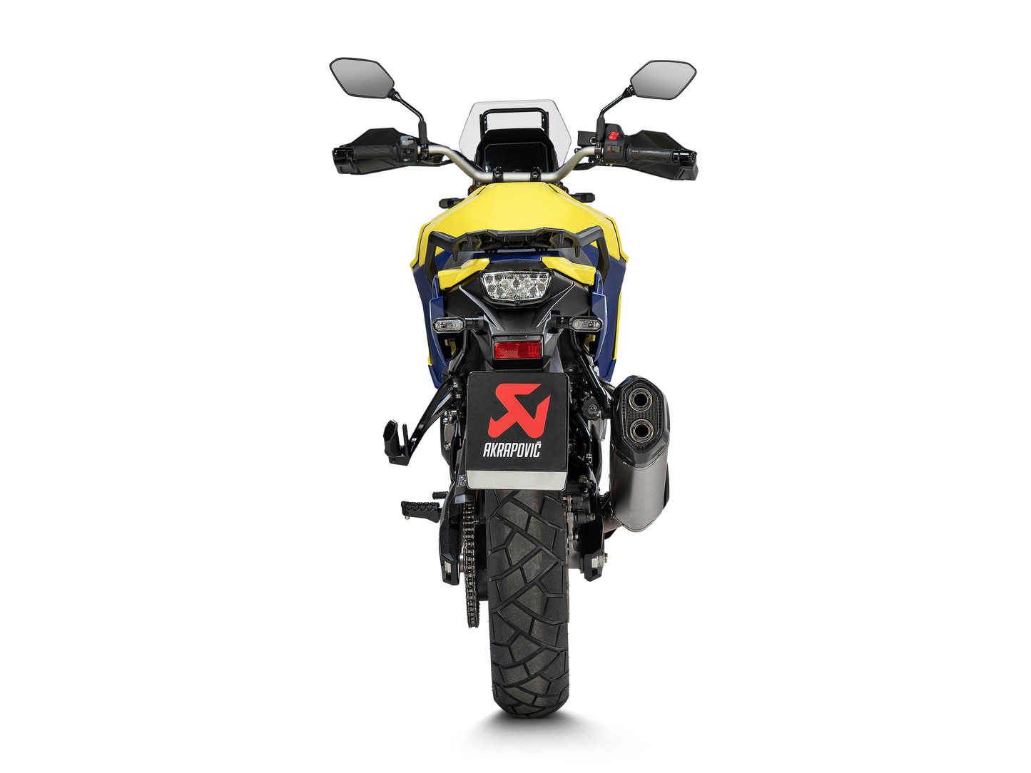 Akrapovič Uitlaat - Suzuki V-STROM 800 2022-2026 & meer - Slip-On Line (Titanium)