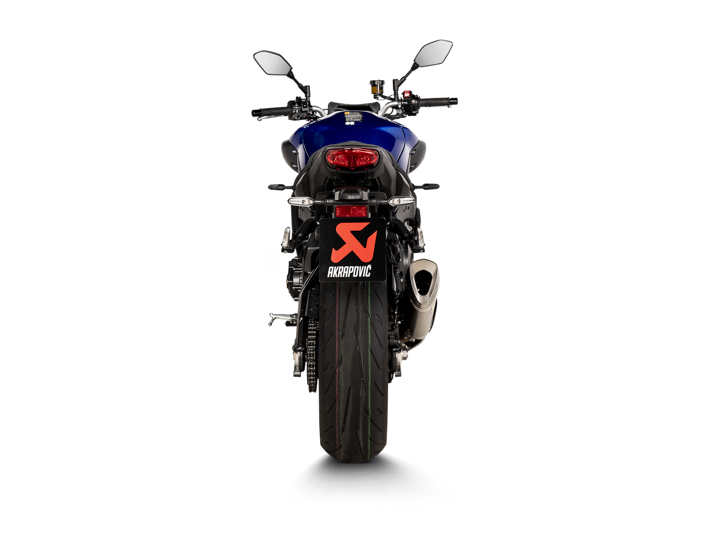 Akrapovič Uitlaat - Yamaha MT-10/FZ-10 2022-2024 - Slip-On Line (Titanium)