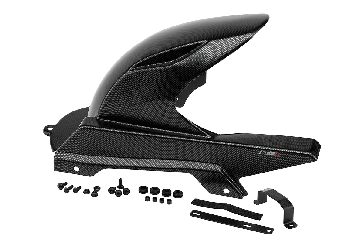 Puig Achterspatbord - Suzuki DL650 / XT V-Strom 2012-2026 - Carbon Look / Zwart