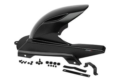 Puig Achterspatbord - Suzuki DL650 / XT V-Strom 2012-2026 - Carbon Look / Zwart