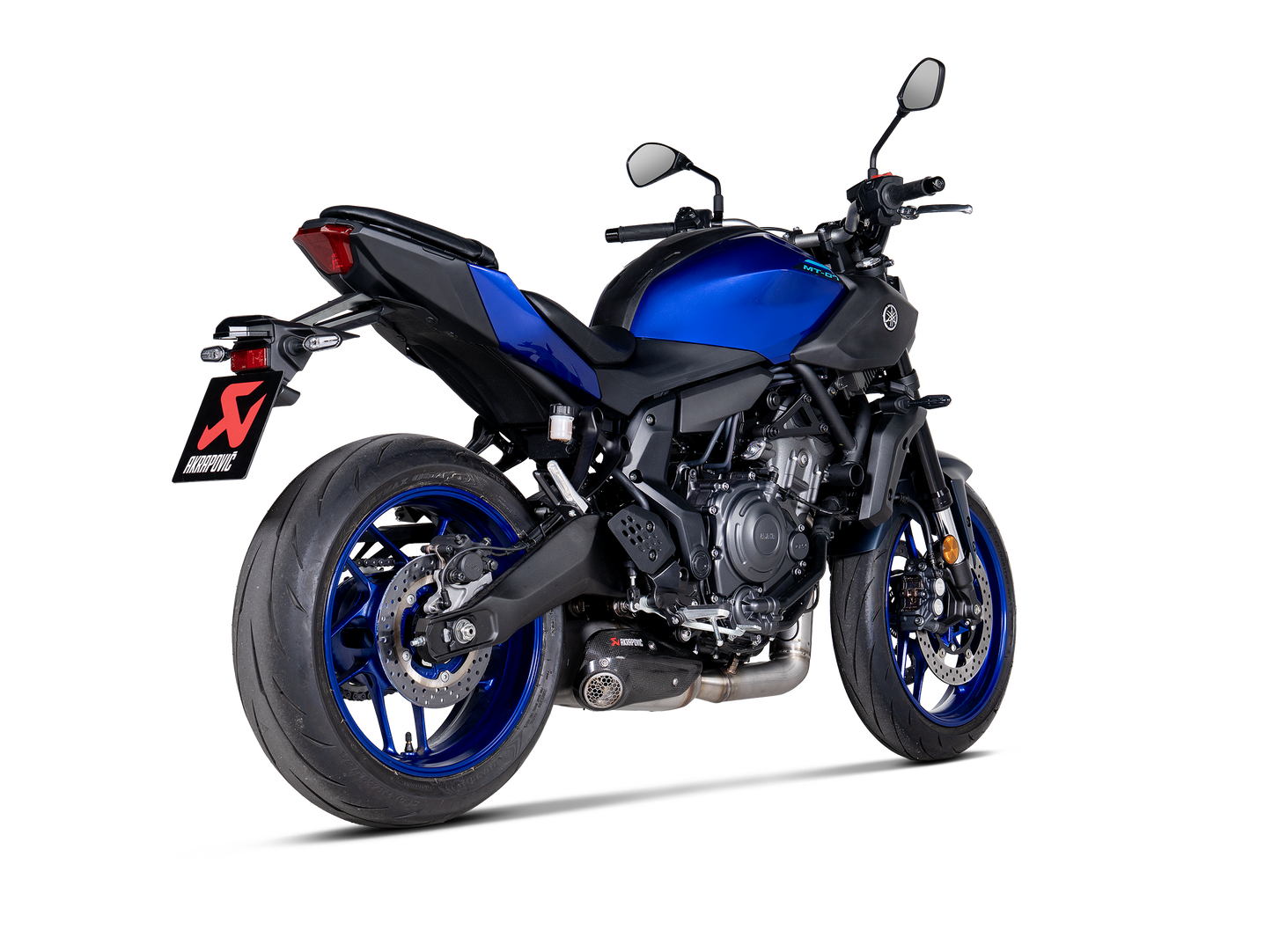 Akrapovič Uitlaat - Yamaha MT-07/FZ-07 2021-2026 & meer - Racing Line (SS)