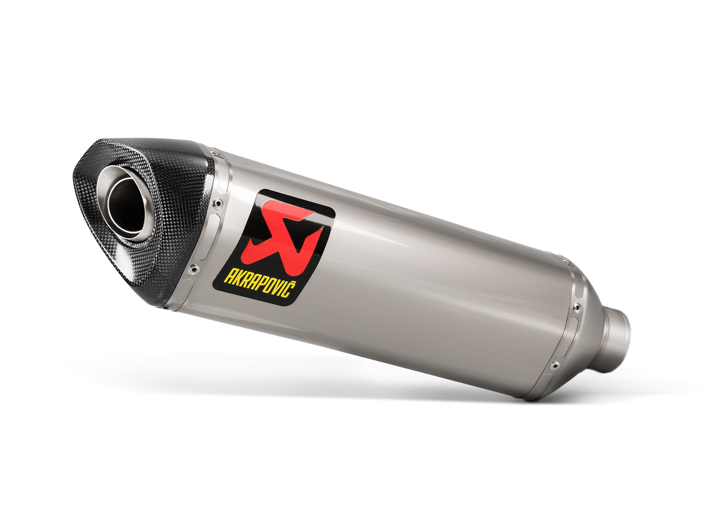 Akrapovič Uitlaat - Yamaha R1 2015-2026 - Slip-On Line (Titanium) Track Day
