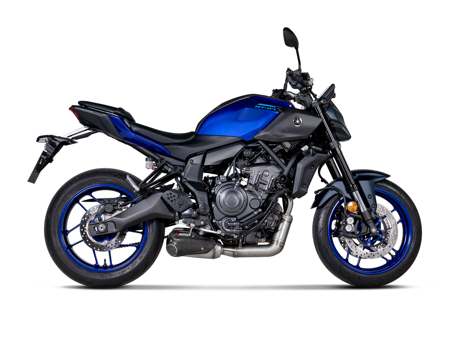 Akrapovič Uitlaat - Yamaha MT-07/FZ-07 2021-2026 | Tracer 7 / GT 2020-2026 - Racing Line (SS) - Motor Accessoires