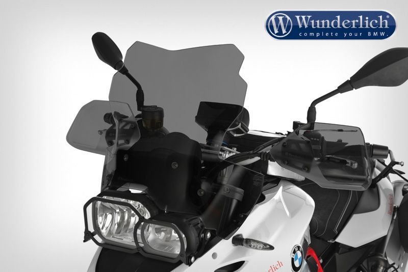Windscreen Â»Raid Varioâ« Bmw F800Gs Adventure '13-- Licht Getint Wunderlich