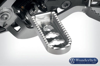 Footrest Lowering Kit - Silver Bmw R1200Gs Lc/Adventure Wunderlich