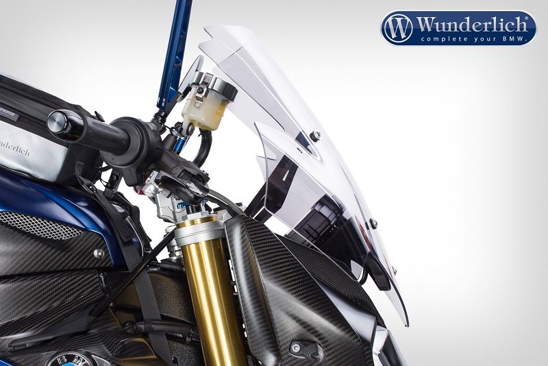 Windscreen Â»Marathonâ« High Bmw S1000R '14-- Clear Wunderlich