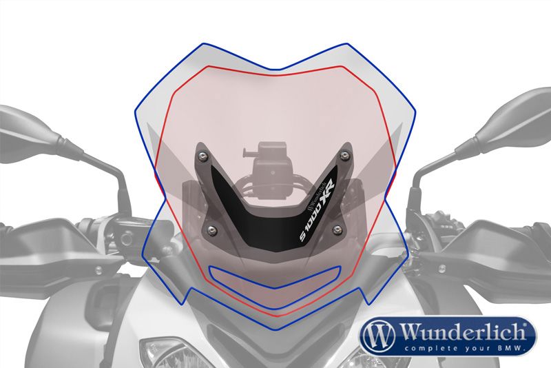 Windscreen Â»Sportâ« Bmw S1000Xr - Clear Wunderlich