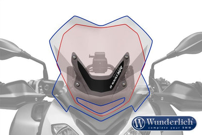 Windscreen Â»Sportâ« Bmw S1000Xr - Smoked Grey Wunderlich