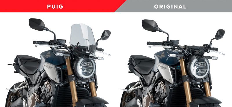 Vervangingsruit Naked Bike Puig Honda Cb650R/1000R Neo Sports Cafe '18-