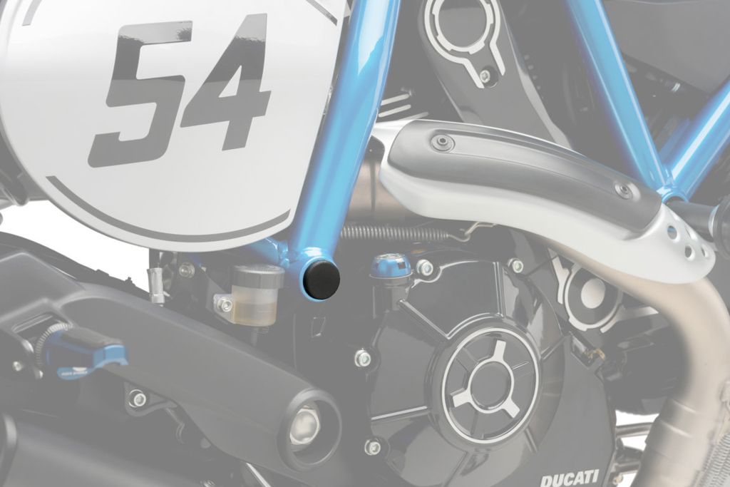 Frame End Caps Puig Voor De Ducati Monster 797 / Scrambler Icon-Classic-Full Throttle / Sixty2 / Urban Enduro /Flat Track Pro / Desert Sled / Cafe Racer