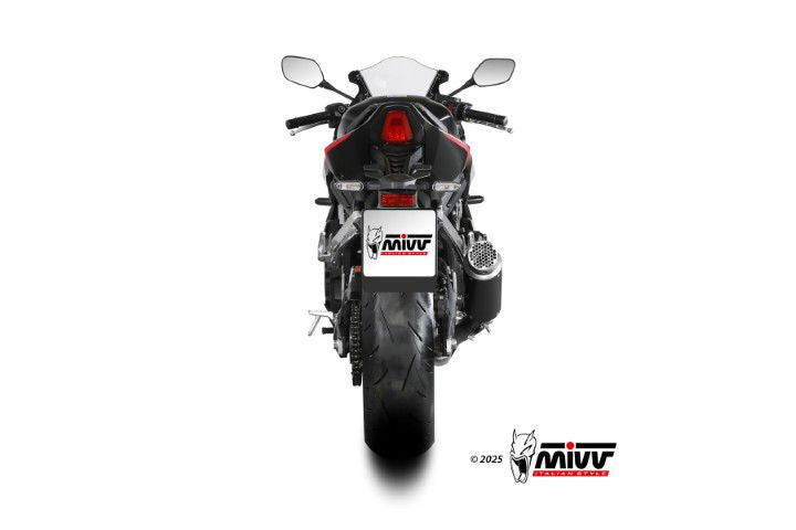 Mivv Rvs Systeem Met Gp Pro Black Rvs Honda Cbr650R '24-