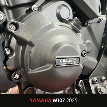 GB-Racing Motorcover Set - Yamaha MT-07 2025-2026 | Yamaha Tracer 7 2025-2026 | Yamaha Tracer 7 GT 2025-2026 en meer
