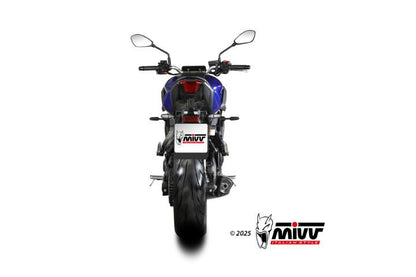 Mivv 2-1 Systeem Met Delta Race Black Rvs Demper Yamaha Mt-07 '25- Goedgekeurd