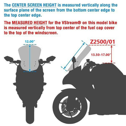 Vervangingsruit Ztechnik Vstream Sport Donker Getint Bmw R1300Gs / Adv '23-