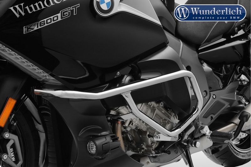 Engine Protection Bar Set Bmw K1600B/Grand America/Gt/Gtl - Chromed Wunderlich