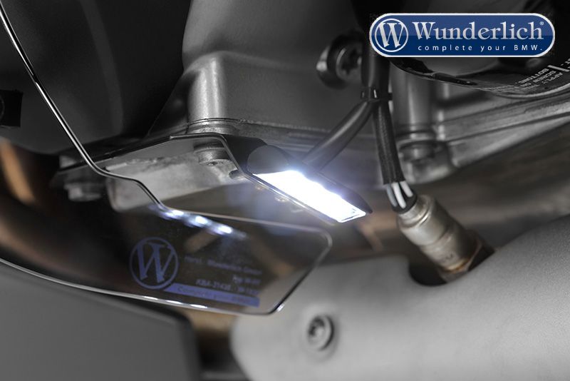 Side Stand Illuminator Bmw K1600B/Grand America/Gt/Gtl - Black Wunderlich