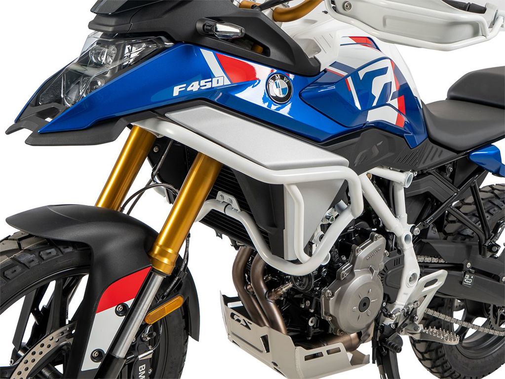 Valbeugel boven (tank guard) wit Hepco&Becker BMW F450GS '26-