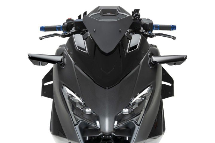 Puig D12 Zijspoilers - Yamaha T-MAX XP560 2022-2026 - Zwart / Mat Zwart en meer