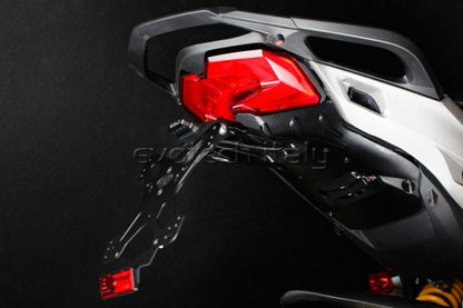 Kentekenplaathouder Evotech Ducati Multistrada 1200 '15-/  Enduro/ Pikes Peak '16/ 1260 '18-